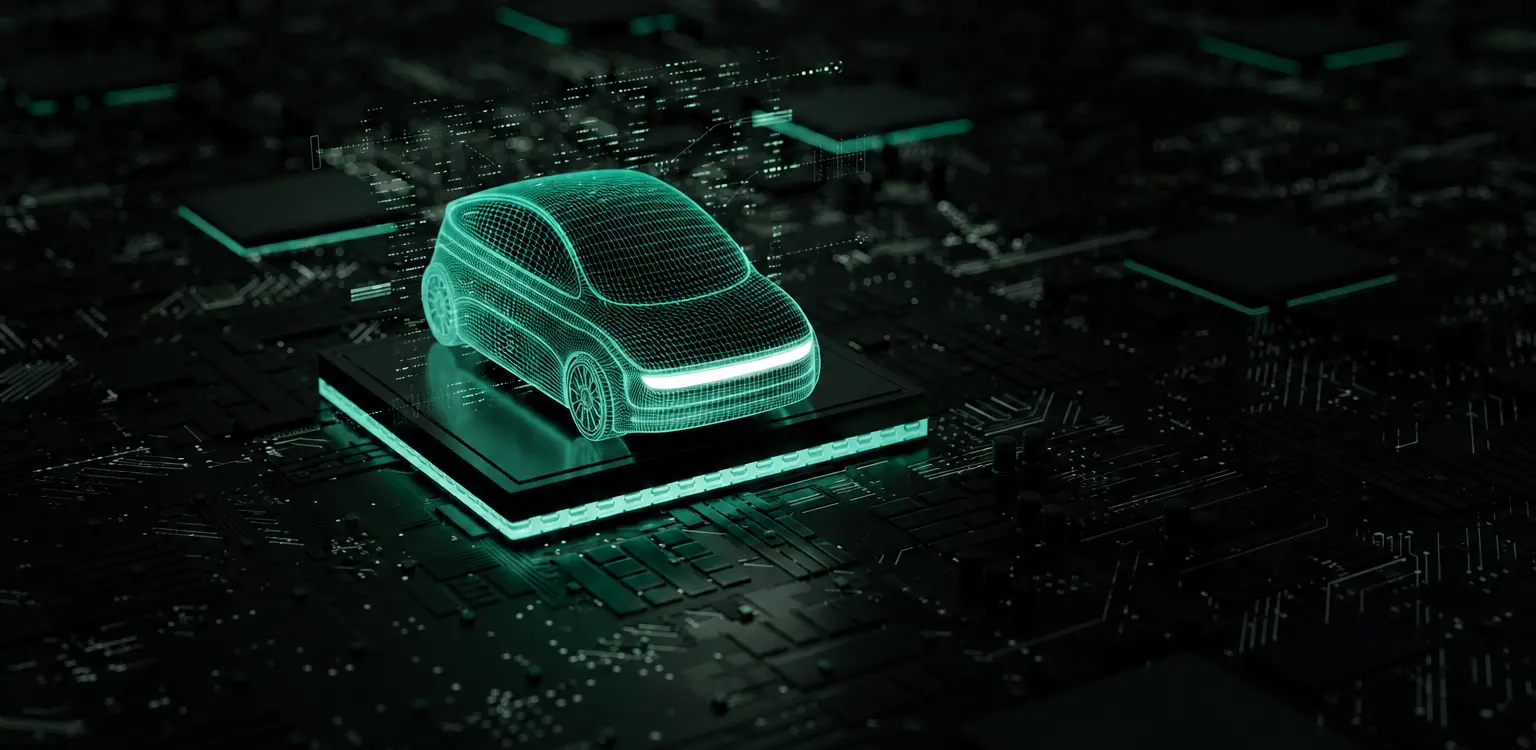 Physical AI diagram showing one frontier model controlling a robotaxi